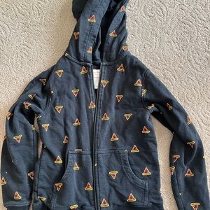Hanna Andersson pizza hoodie